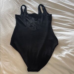 Aerie Black One Piece Swimsuit
